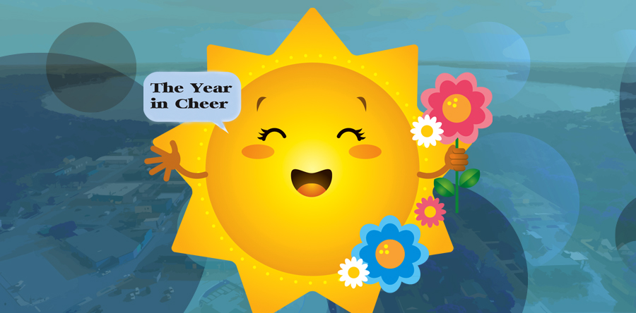 Start the year with a  little good news