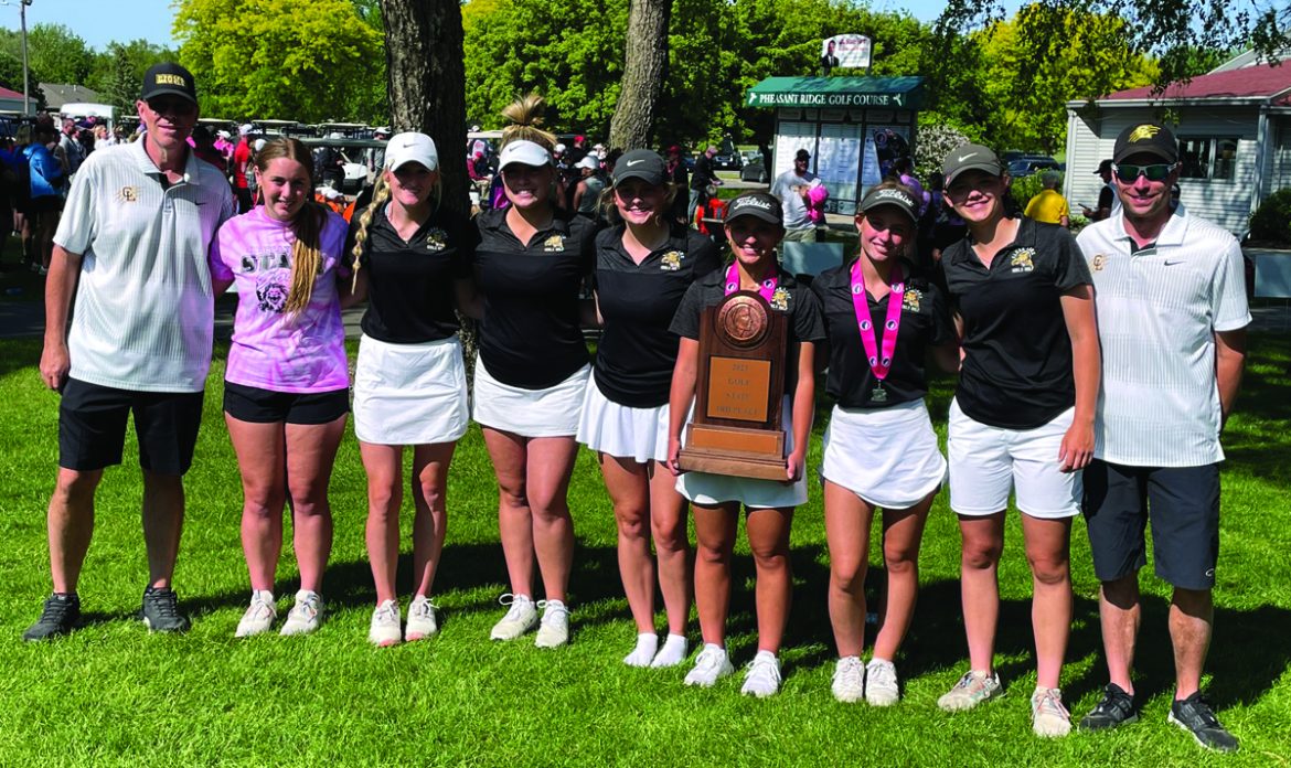 Lions finish 3rd at State Golf Tournament