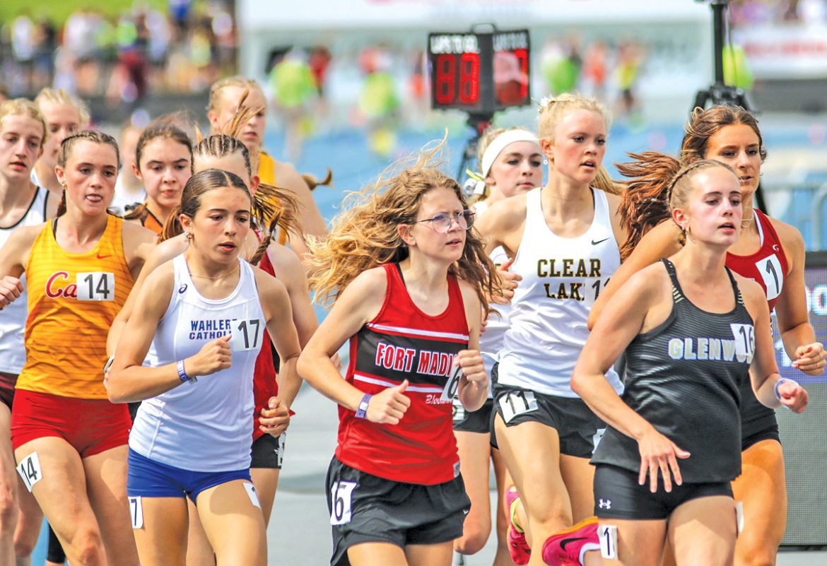 Girls place seventh overall in Class 3A
