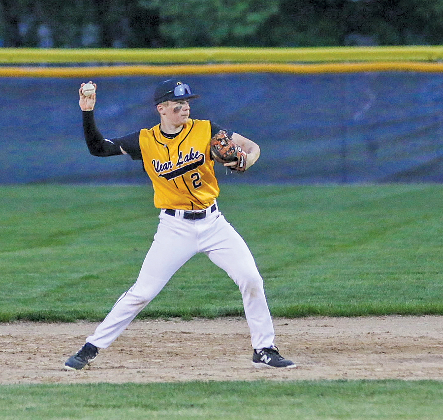 Clear Lake baseball team moves to second in NCC