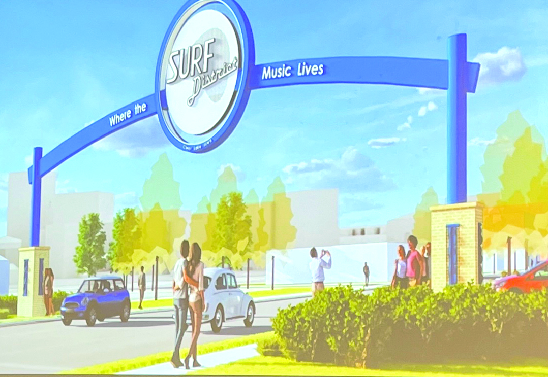 Streetscape project for the  Surf District unveiled