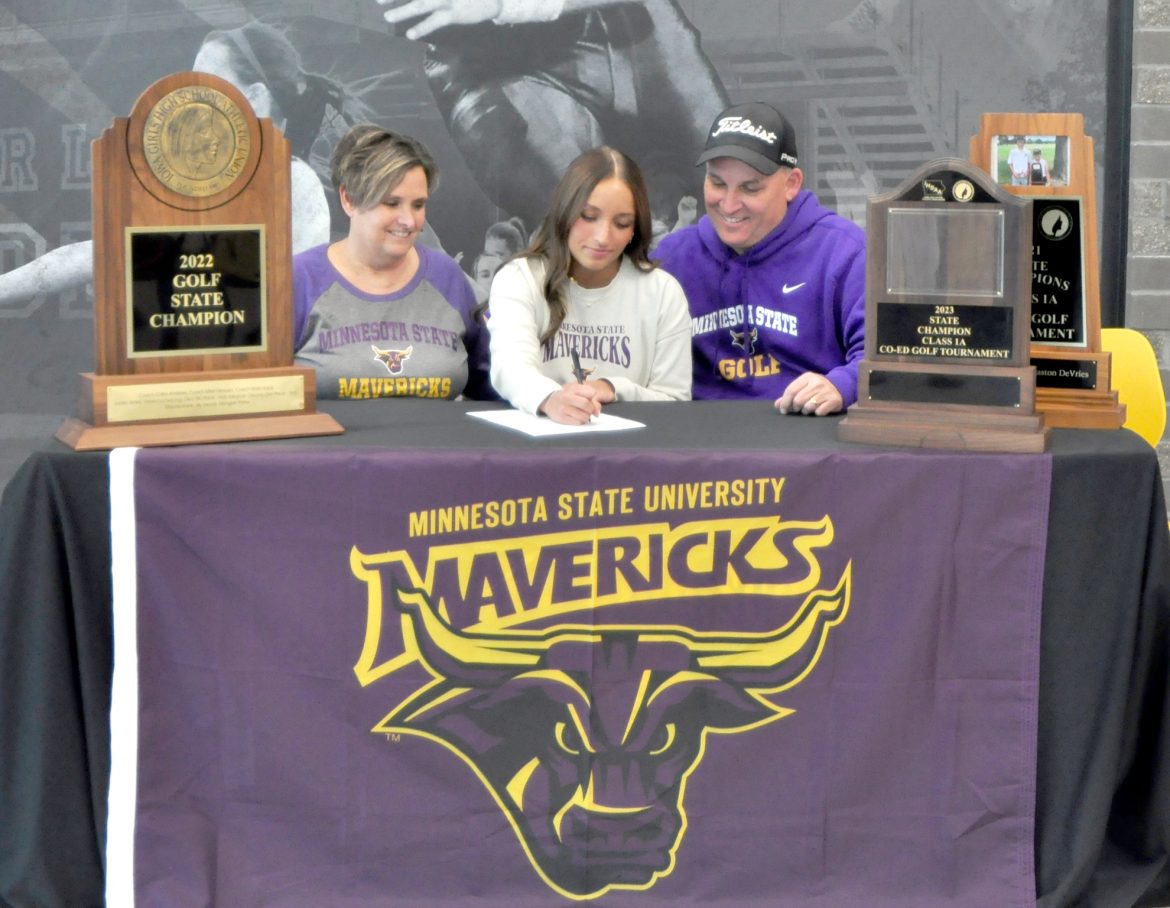 DeLong signs to play golf at Minnesota State University