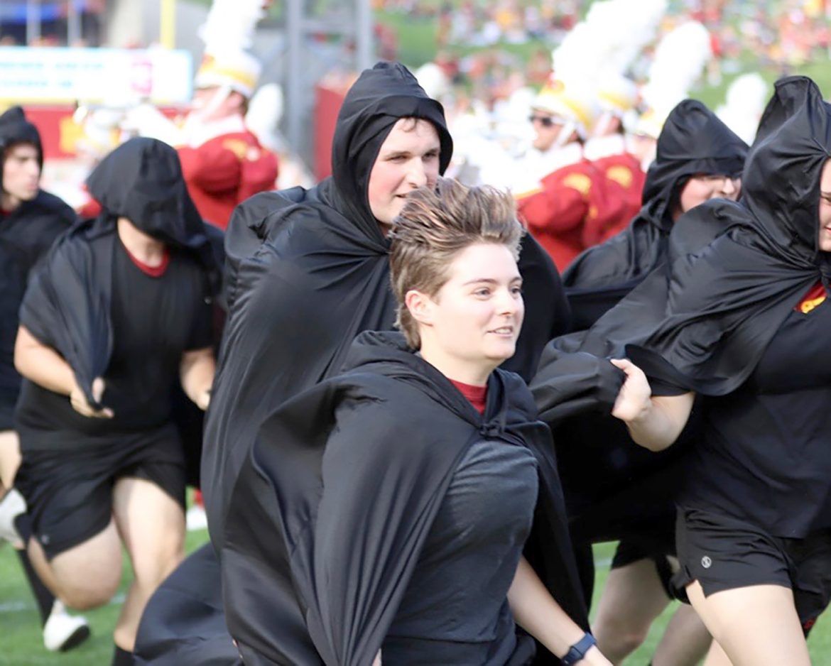 Clear Lake grad participates in  Metallica Marching Band competition