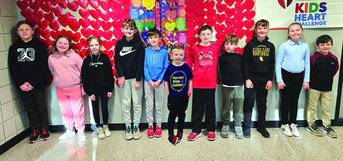 Clear Creek students  rewarded for reaching Kids Heart Challenge goal