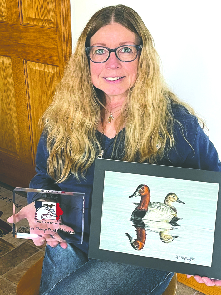 Lorentzen selected as 2025 Iowa Ducks Unlimited ‘Stamp of  the Year’ contest winner