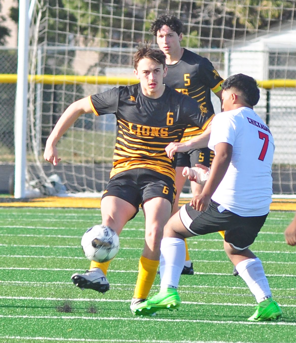 Lion boys put 10 goals on  Chickasaws in first soccer win