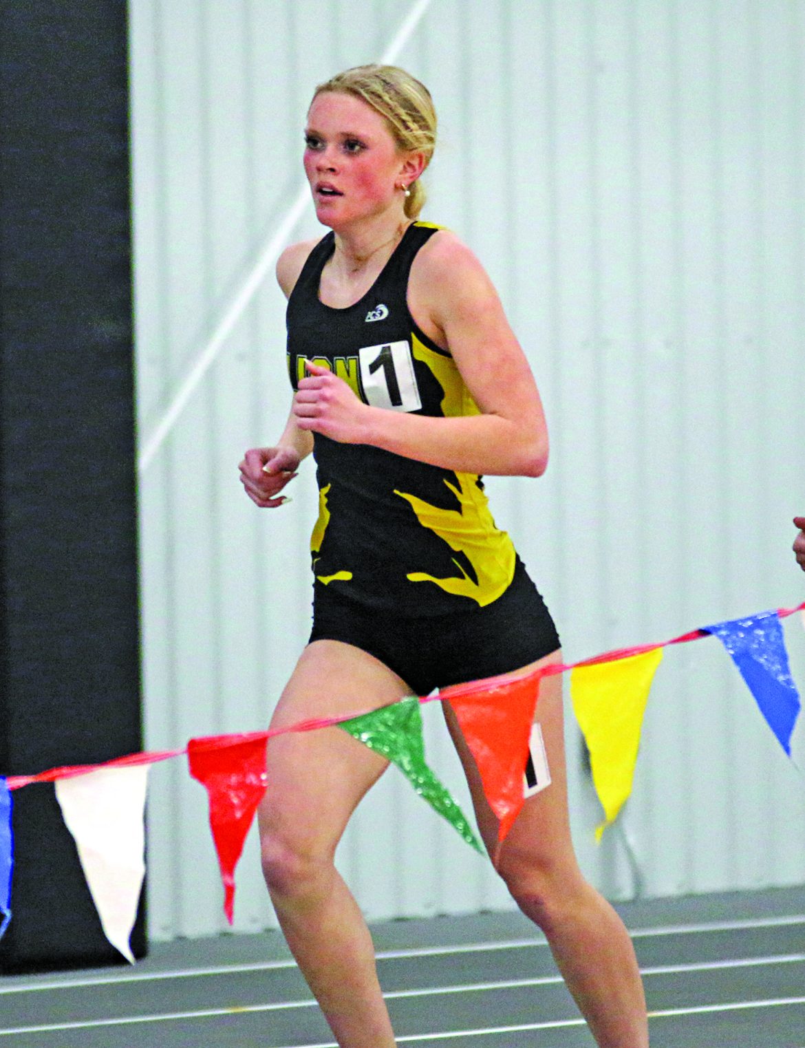 Lion girls track & field place fifth in Indianola