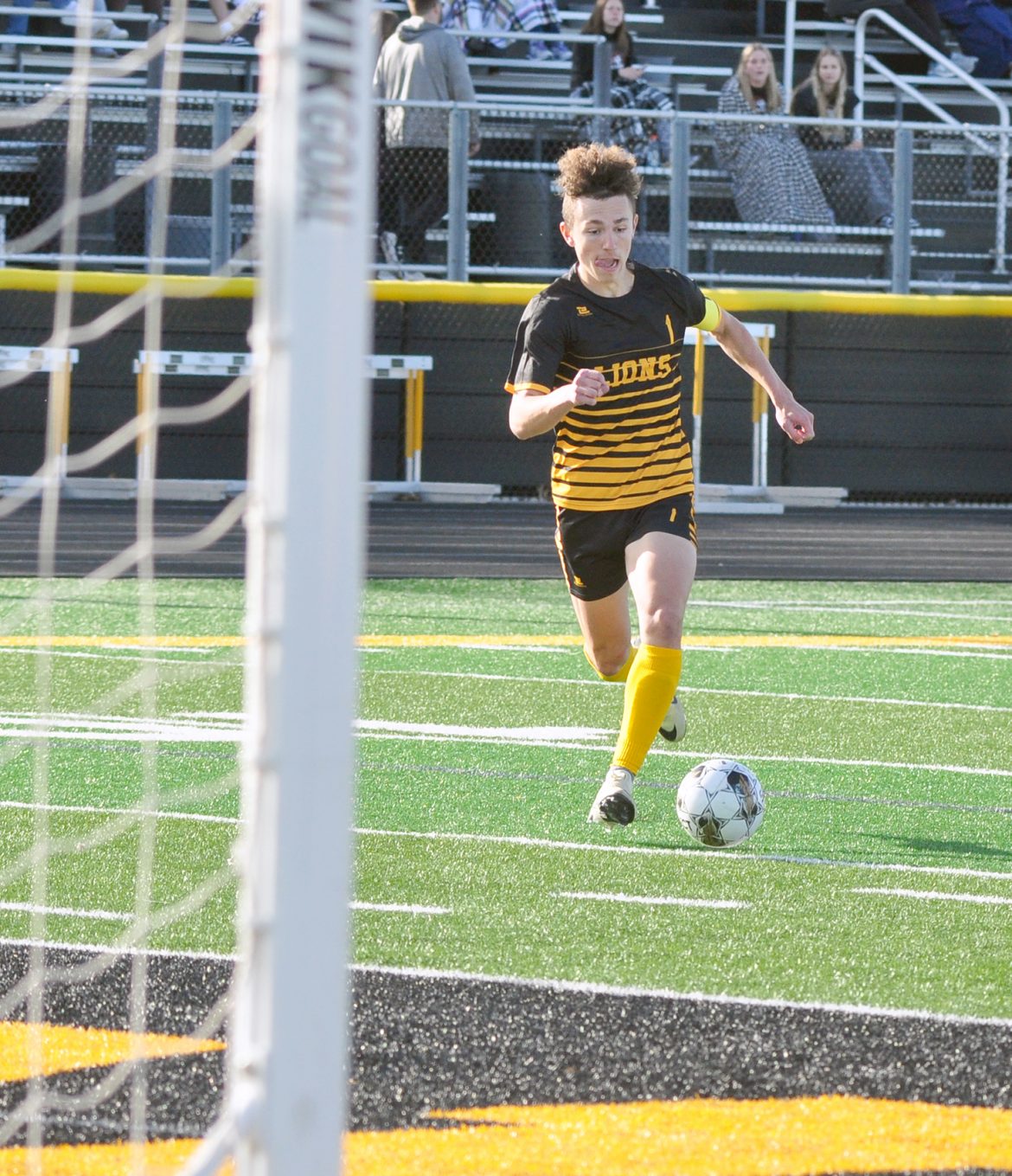 Lion boys soccer falls to Bulldogs
