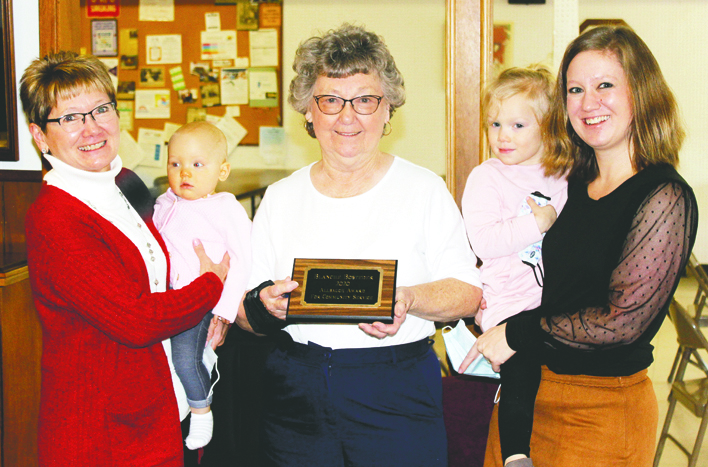 Blanche Bosteder wins 2020 Allbaugh Award