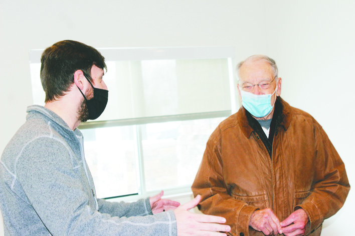 Grassley holds Q&A session in Eagle Grove