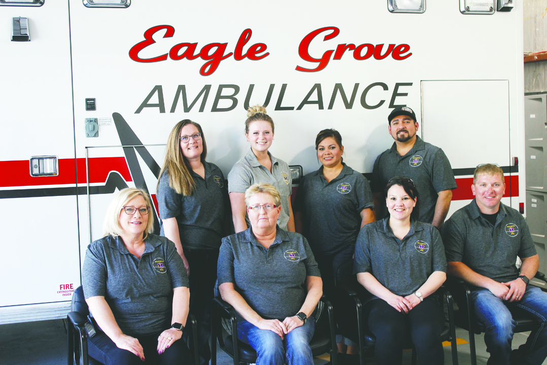 Honoring Eagle Grove EMTs during National EMS Week