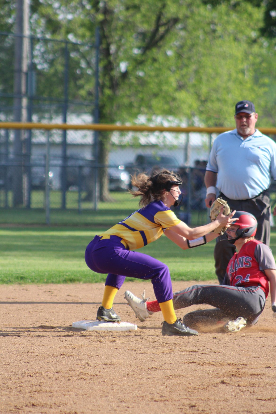 41 total runs over the first two softball games!