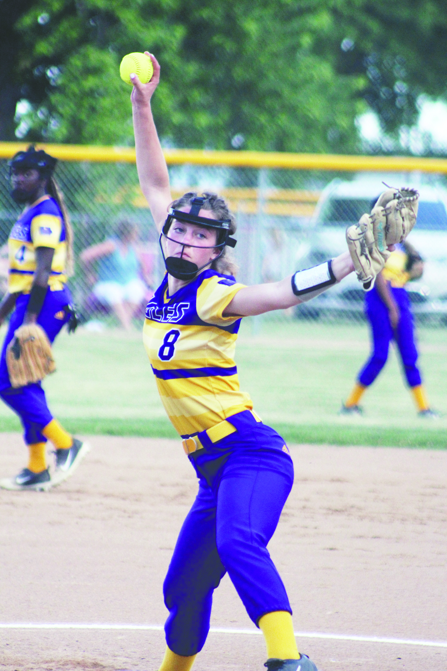 Eagle softball team picks up much needed win