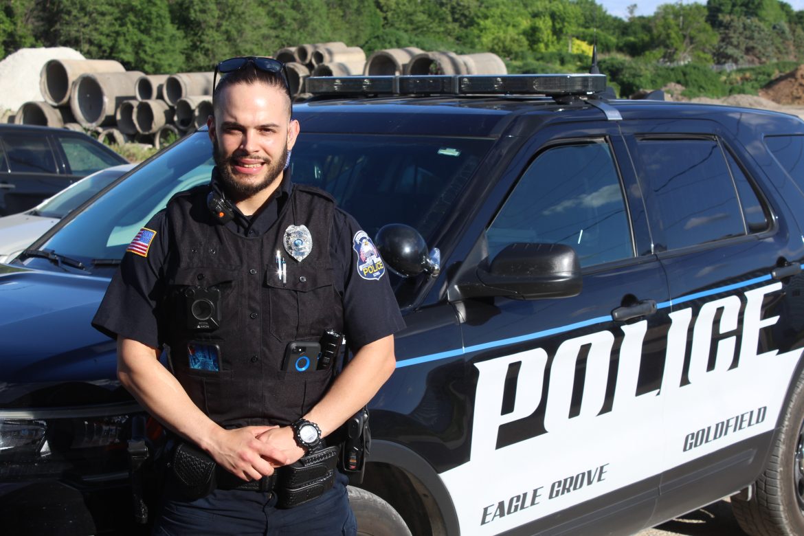 Pacheco is newest police officer