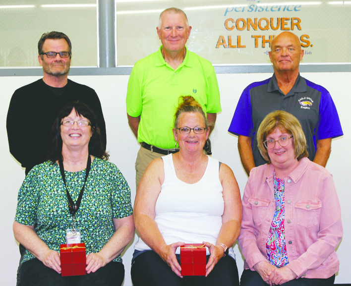 Retiring Eagle Grove school staff celebrated for their combined 188 years of service