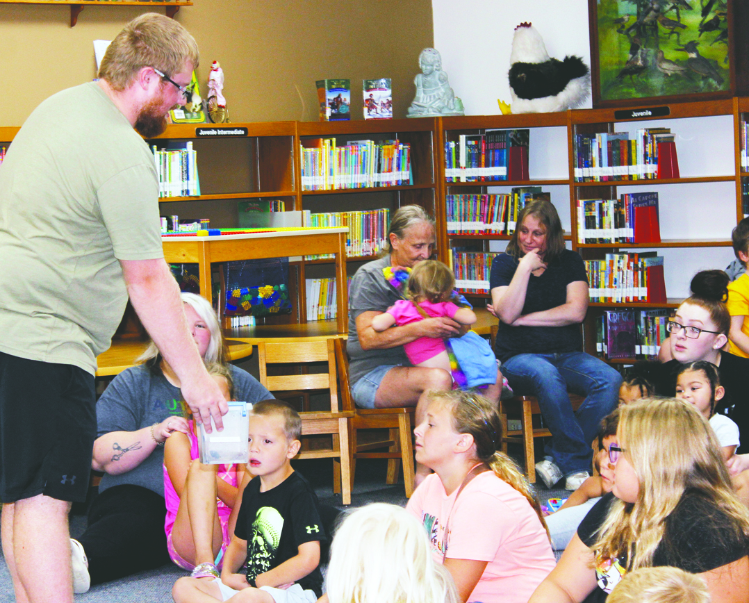 Things go wild at the Eagle Grove Memorial Library