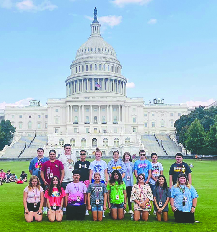 RBMS seventh and eighth graders get to experience history…in real life