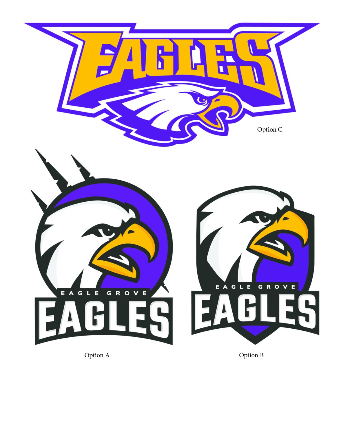 Eagle Grove School District considering new Eagle logo