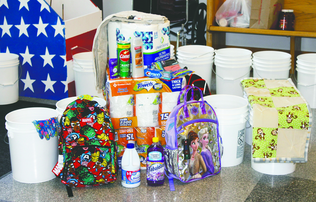 Local church  helps provide flood relief items