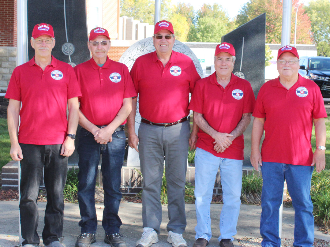 Seven Wright County Veterans aboard recent Honor Flight to Washington, D.C.