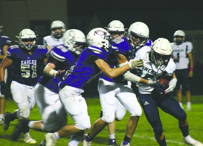 Eagle football team’s win will send them to the playoffs