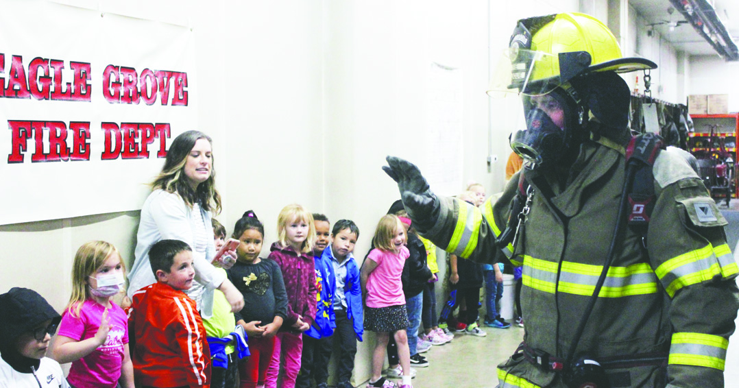 Fired up about meeting community volunteers