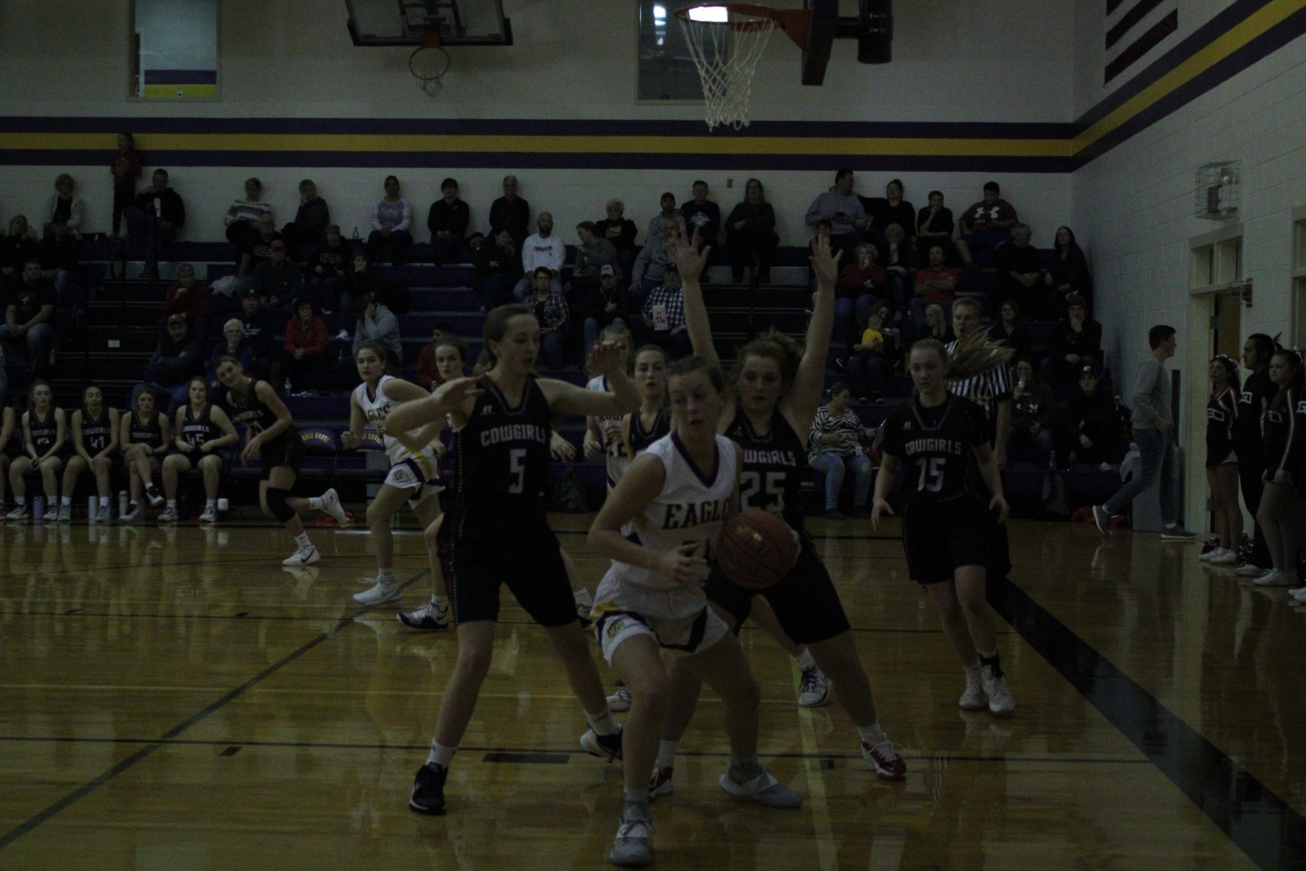 Eagle girls suffer 57-23 loss to rivals CGD Cowgirls