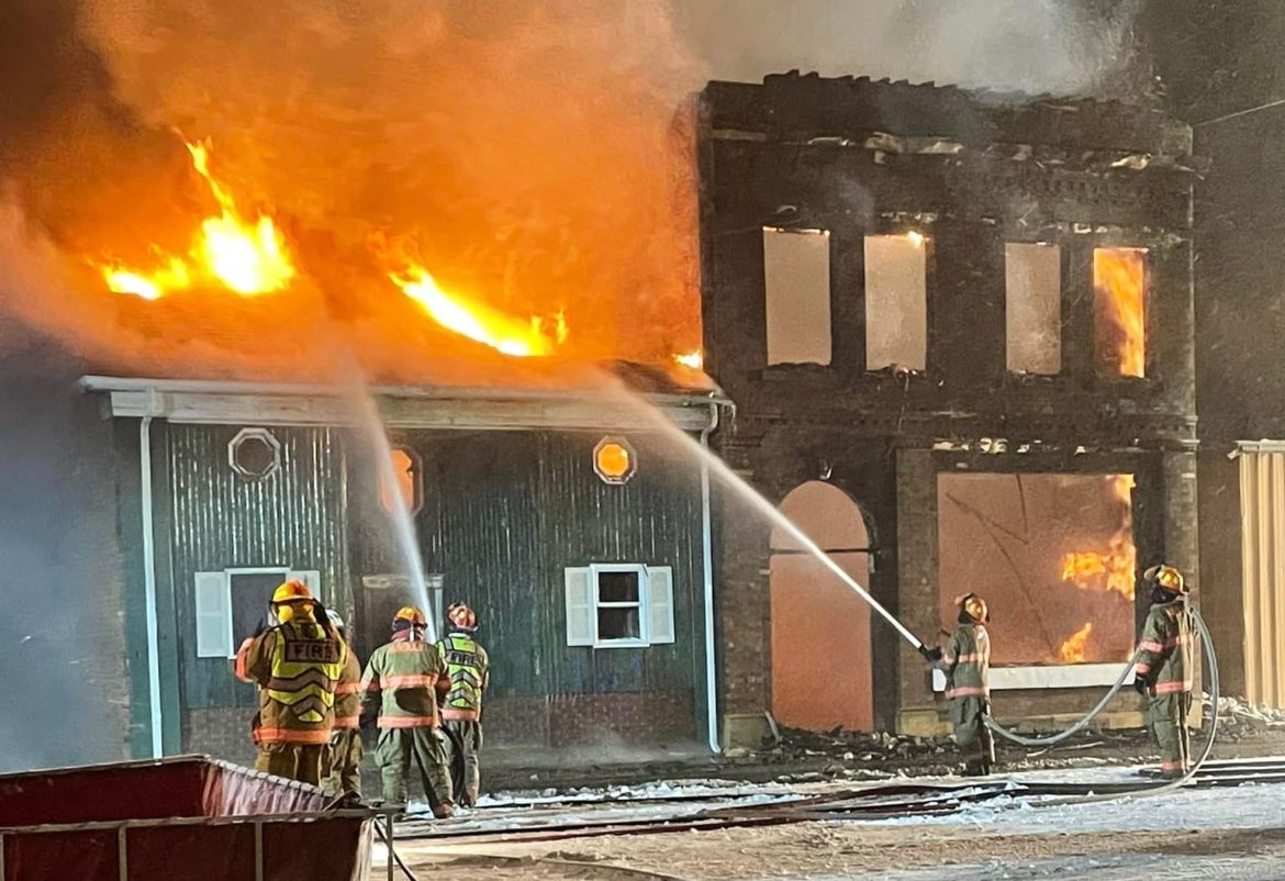 Five Alarm Fire In Thor Destroys Historic Buildings