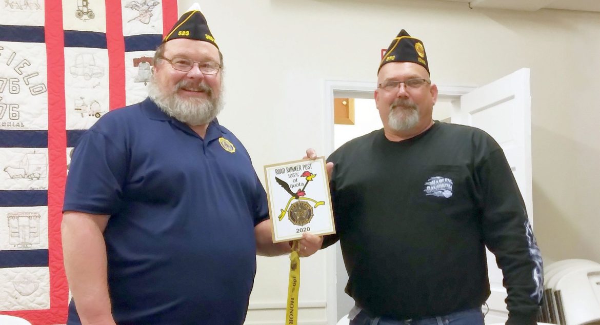 Goldfield Legion awarded