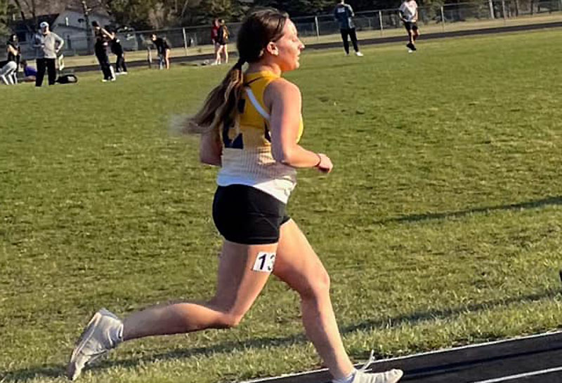 Lady Eagles shine in second track meet of the season