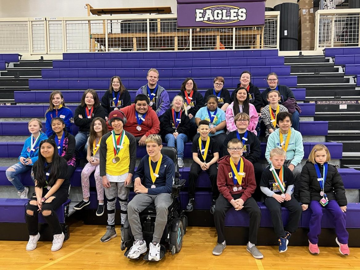 Special Olympics awards ceremony held at Elementary School