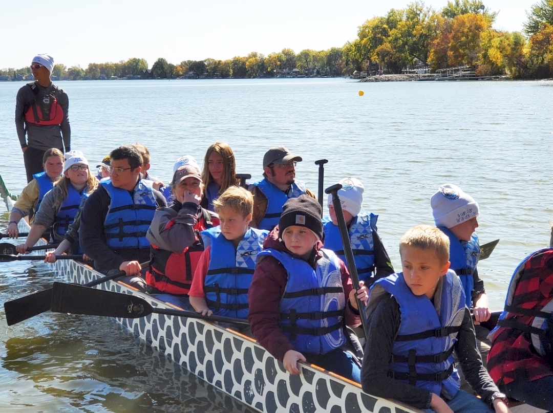 North Iowa Scouts gather at Lake Cornelia for Fall Camporee