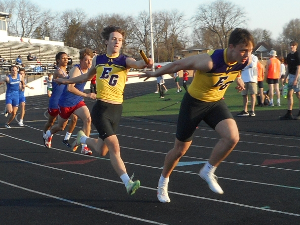 Eagle boys make a strong showing at Dodger Relays