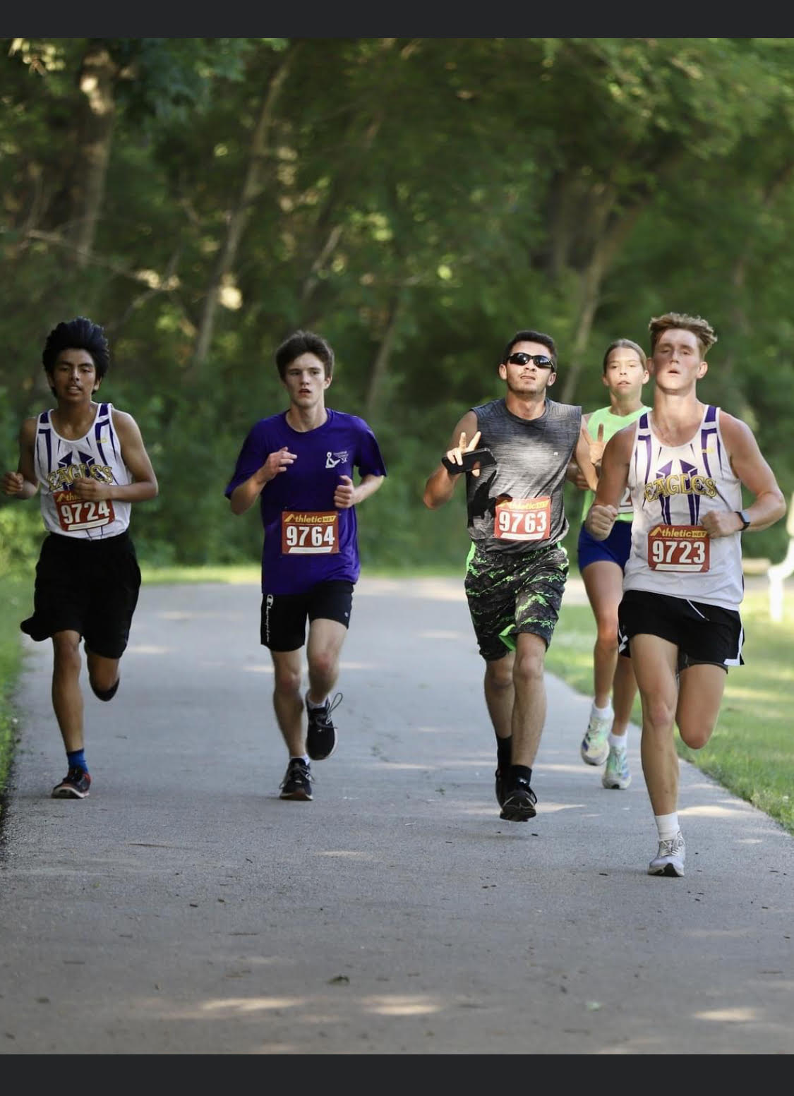 Two Eagles land in top 5 for age group at Webster City Firecracker 5K run