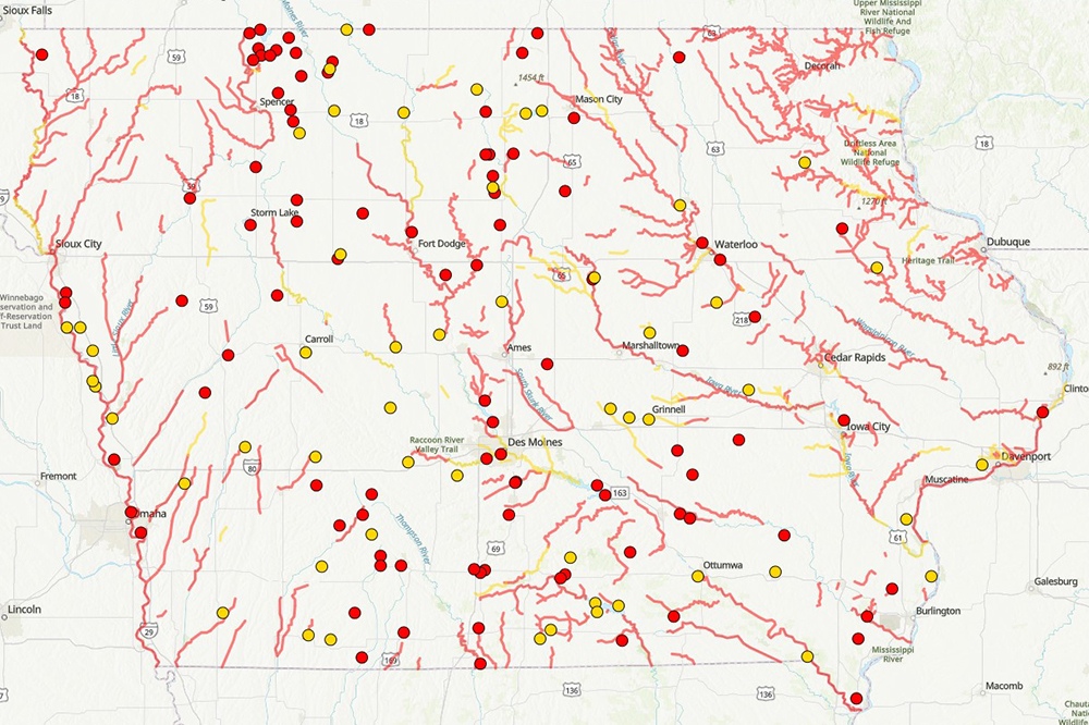 More Than Half of Iowa’s Tested Streams and Lakes Are ‘Impaired’