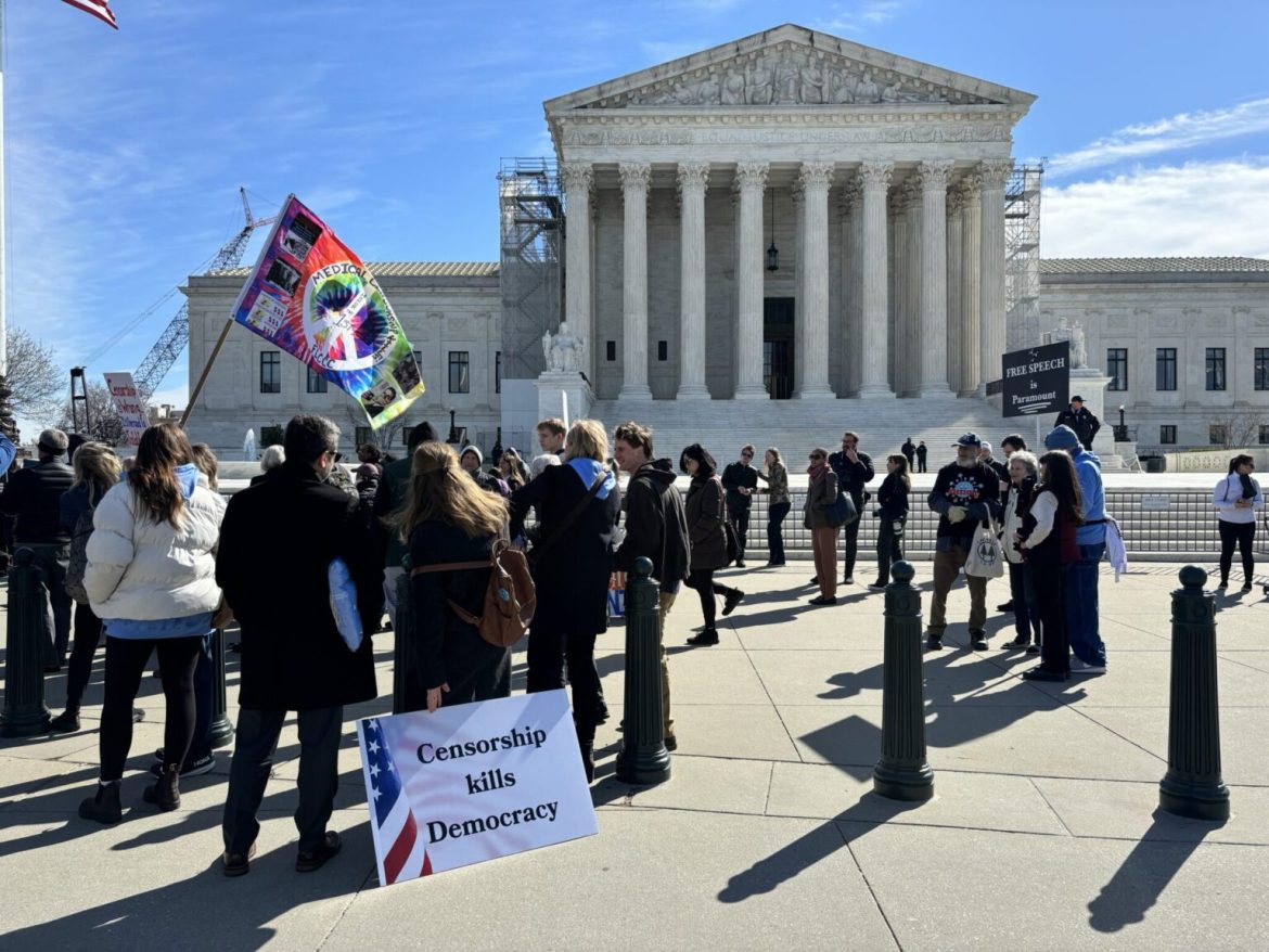 Suit Alleging Suppression of Free Speech Met With Skepticism at U.S. Supreme Court