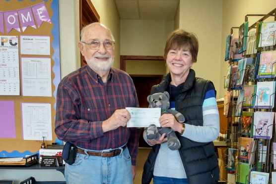 James R. Johnson Foundation donates to Reading Buddies