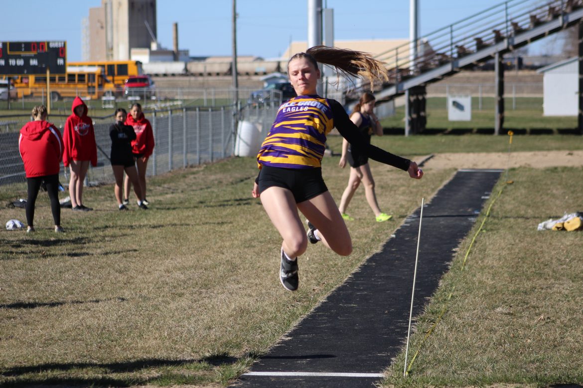 Sprinters Lead The Way At Lady Eagle Relays