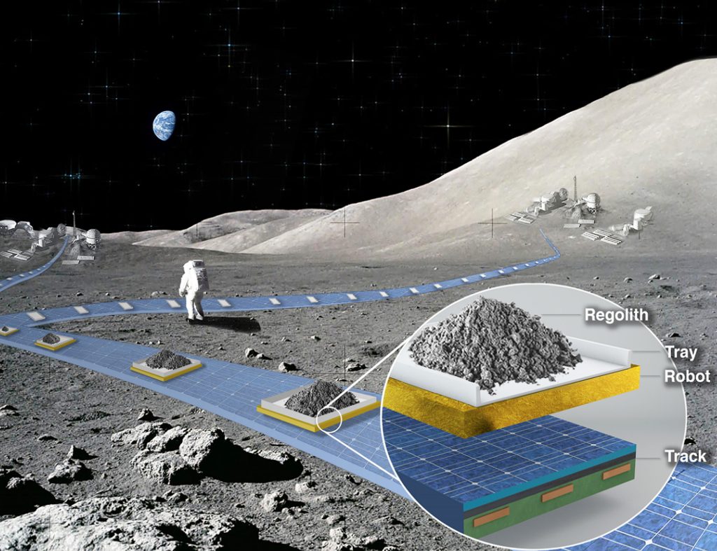 NASA plans to put rail system on Moon by 2030