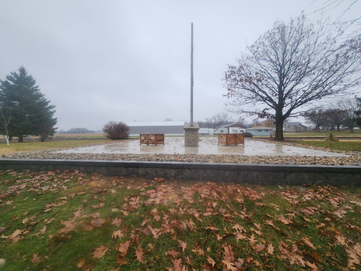 Flag Area Renovation Completed at Down Memory Lane Park