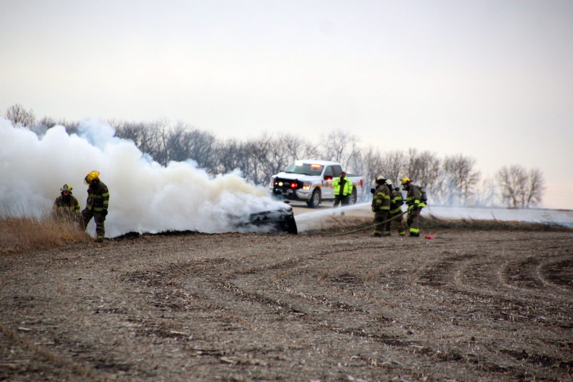 Fiery Crash Outside Eagle Grove