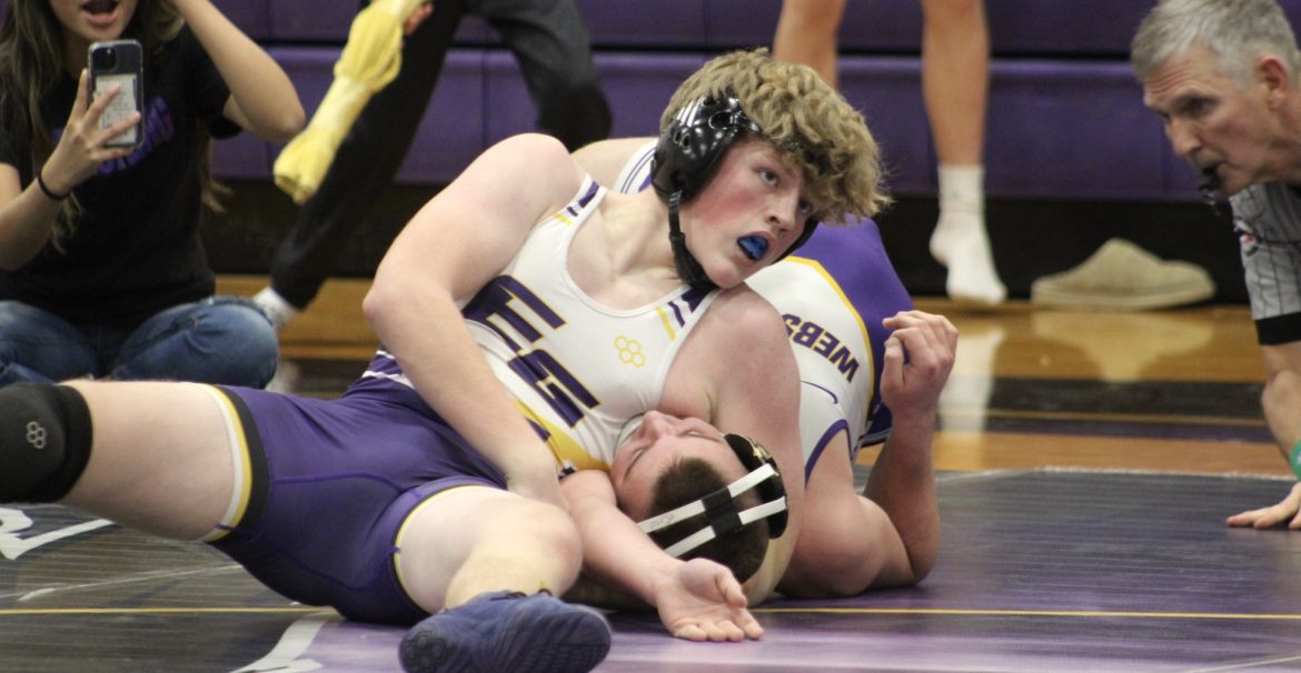 Bjorklund Propels Wrestlers Past Rivals