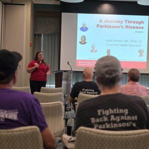 Participants in “A Journey Through Parkinson’s Disease” workshop.