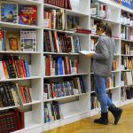 young woman, library, books, reading, education, public, shelves, development, the culture, collection, archive, beautiful, society, catalog, choice, encyclopedia, knowledge, literature, best-seller, library, library, library, library, library, education, society, choice