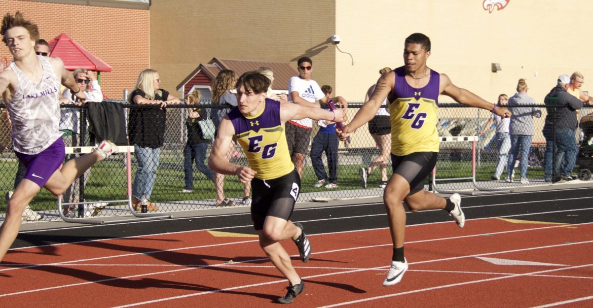 Miller and Spencer Place 3rd at Conference Meet