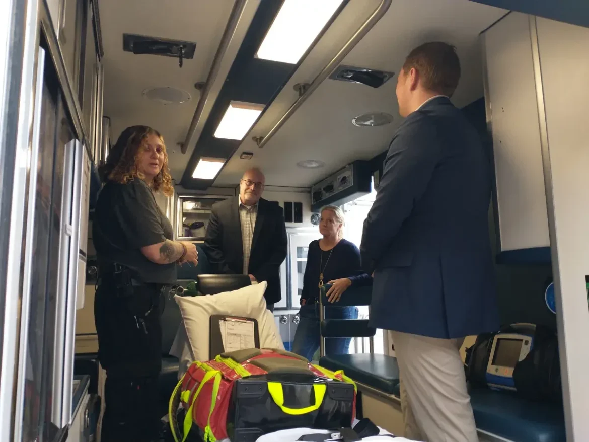 New EMS Director Unveils Recruitment, Equipment Goals