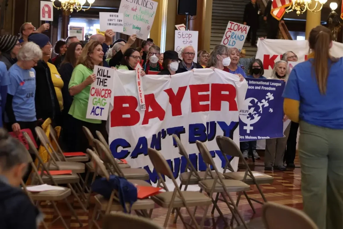 Pesticide manufacturer spent more than $200K lobbying in Iowa
