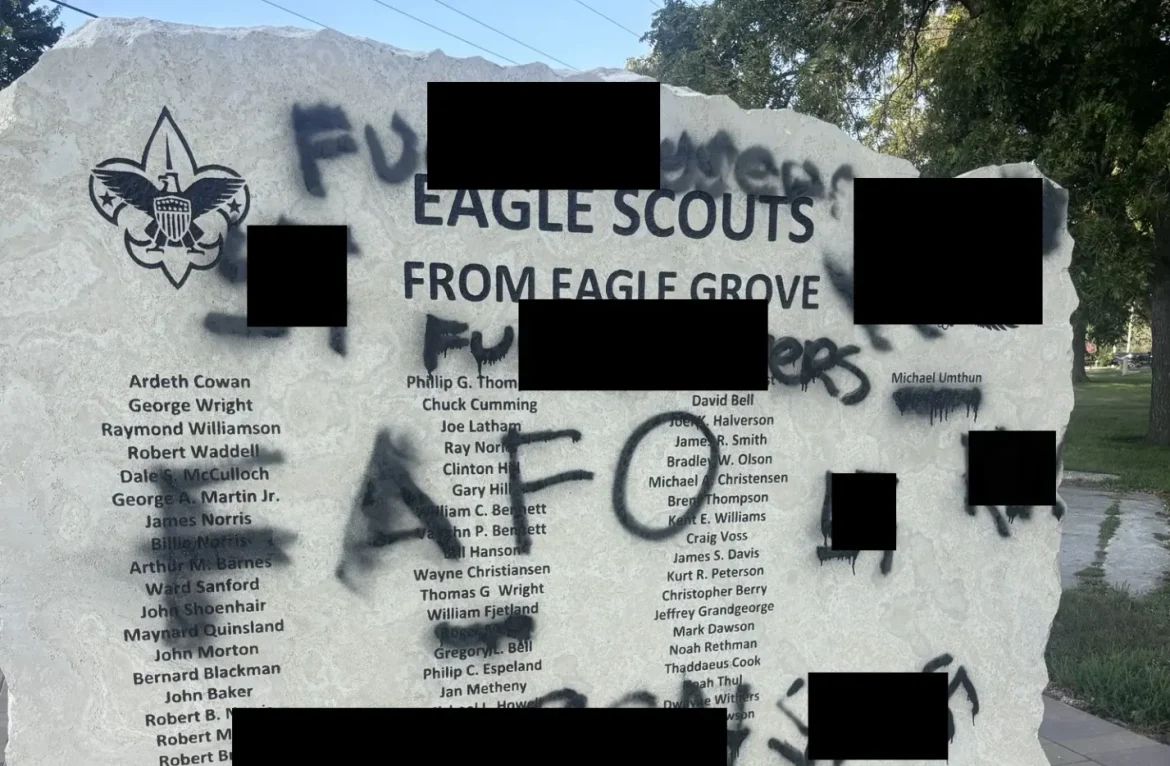 Scout monument beyond repair as city weighs broader vandalism problem