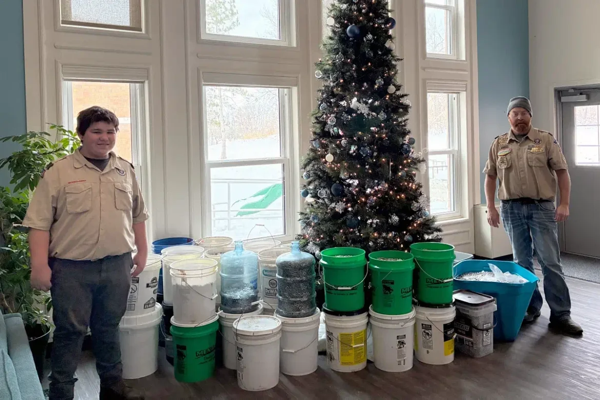 Local scout makes record-breaking pop-tab donation to Ronald McDonald House