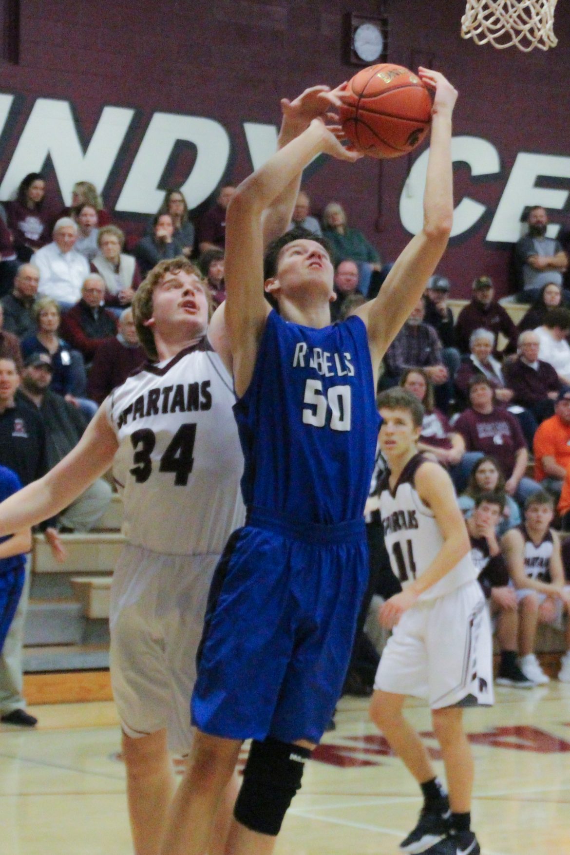 Spartan boys deal first loss to Rebels